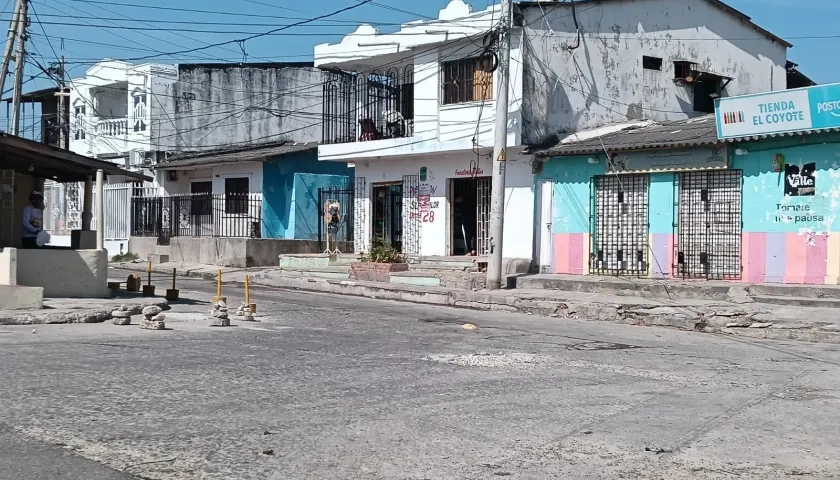 Escenario de un homicidio en Costa Hermosa. 