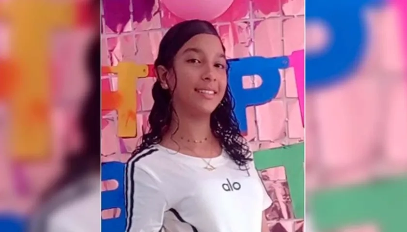 Andrelky Sharick Beleño Peralta, de 14 años de edad. 