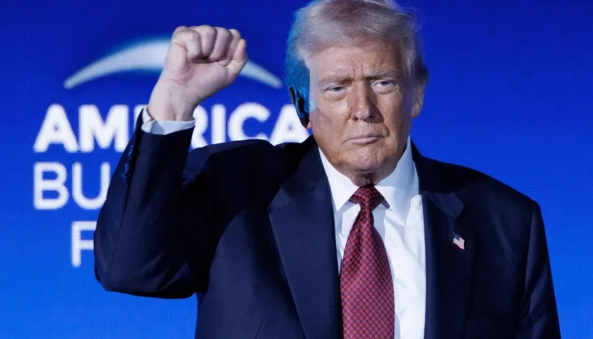 Donald Trump, Presidente de Estados Unidos. 