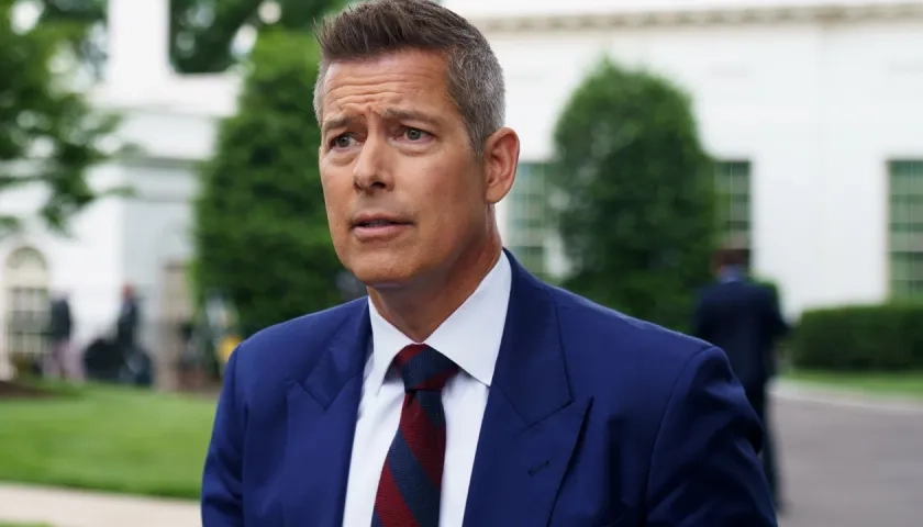 El secretario de Transporte de Estados Unidos, Sean Duffy.