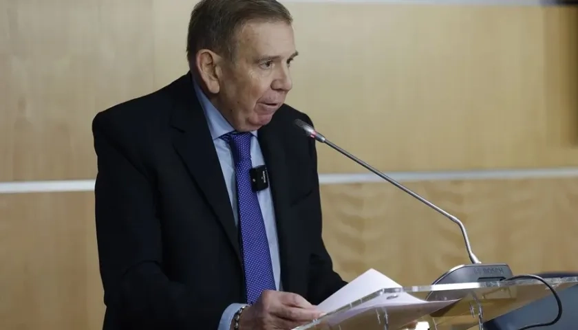 El líder opositor venezolano Edmundo González Urrutia.