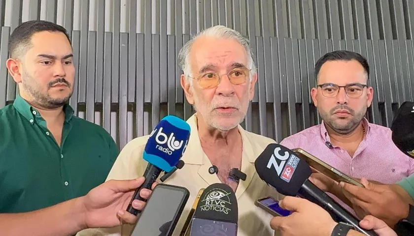 Eduardo Verano, gobernador del Atlántico.