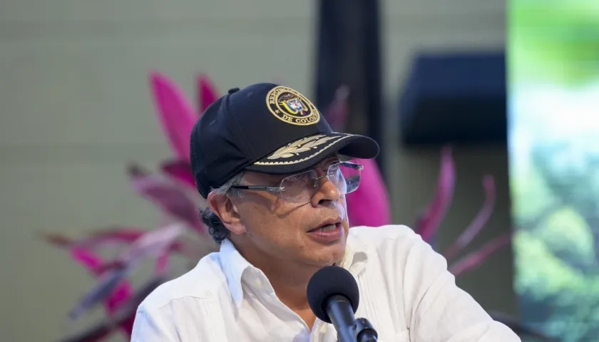 El Presidente Gustavo Petro.