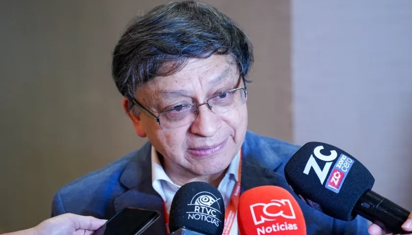 El magistrado Jorge Enrique Ibáñez, magistrado de la Corte Constitucional.