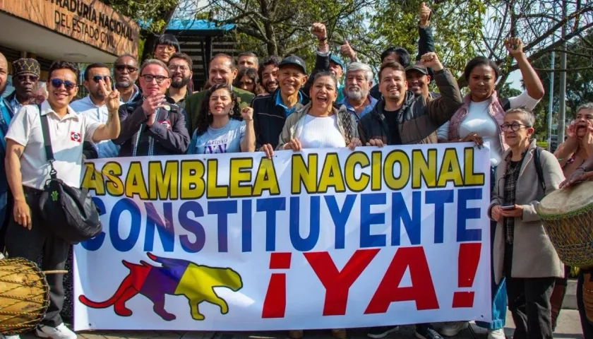 El ministro de Trabajo, Antonio Sanguino, lideró la inscripción del Comité el 26 de diciembre