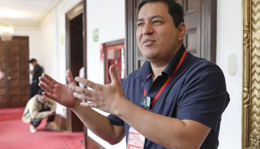  excandidato presidencial correísta Andrés Arauz.