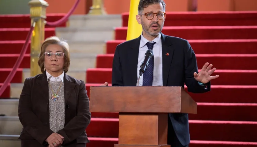 Vicecanciller Mauricio Jaramillo.