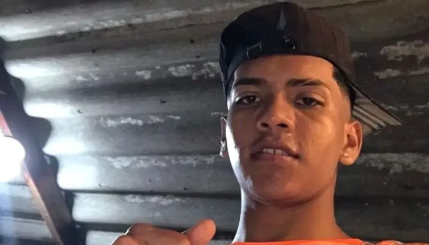 Joel Roa Santiago, herido a bala. 