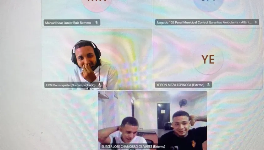 Tres de los imputados por la masacre en el barrio Villa Sol. 