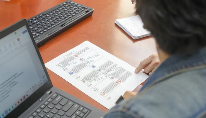 Inscripción de candidatos.