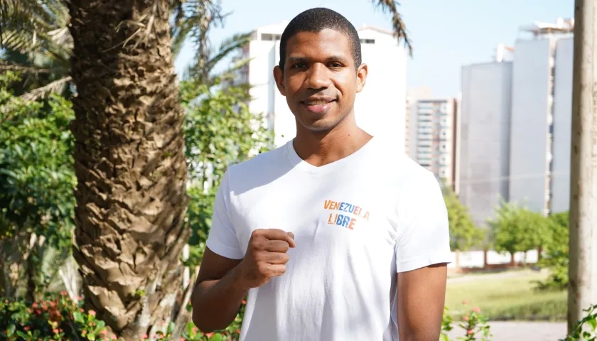 Juan Carlos Viloria, vicepresidente de 'Venezolanos en Barranquilla'.