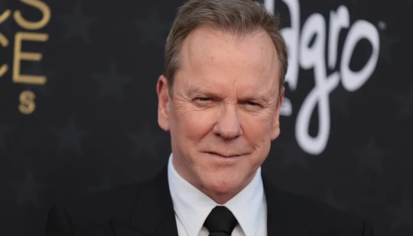 El actor Kiefer Sutherland.