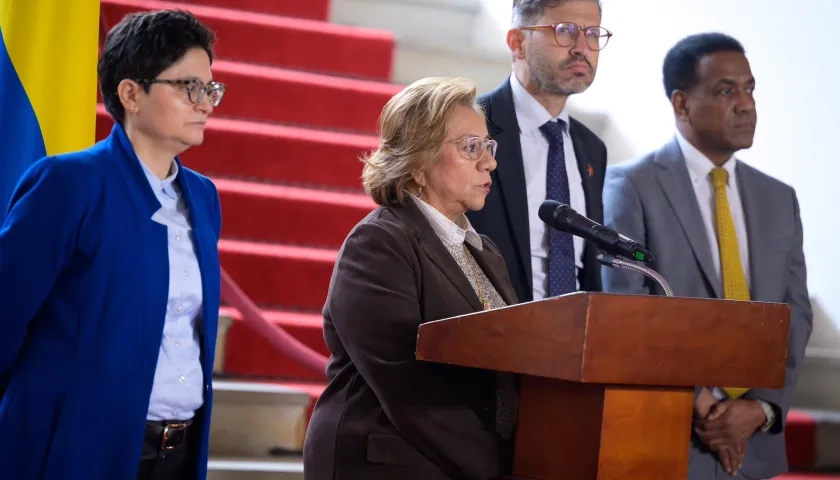 La canciller Rosa Villavicencio.