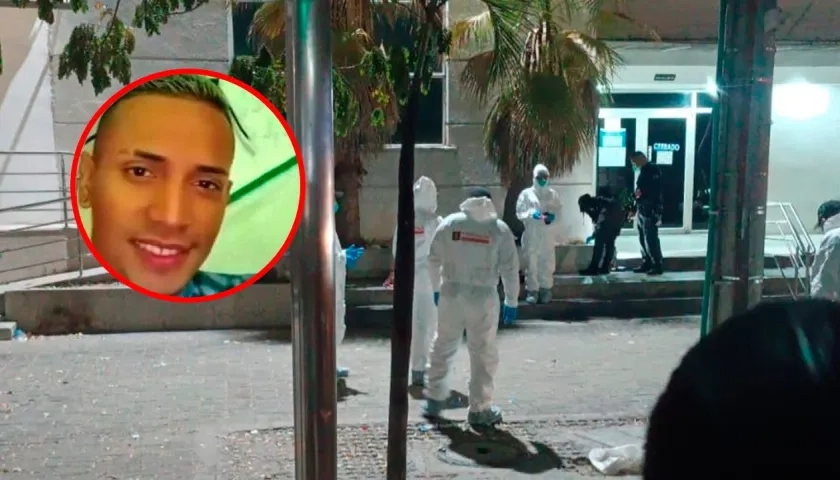 Leonardo David Sánchez Zea, la víctima.