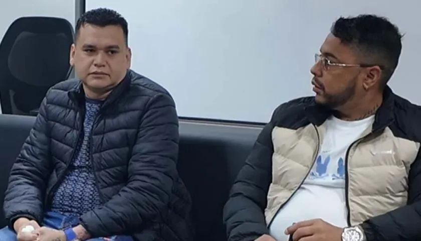 Digno Palomino y Jorge Eliécer Díaz Collazos, alias 'Castor'. 