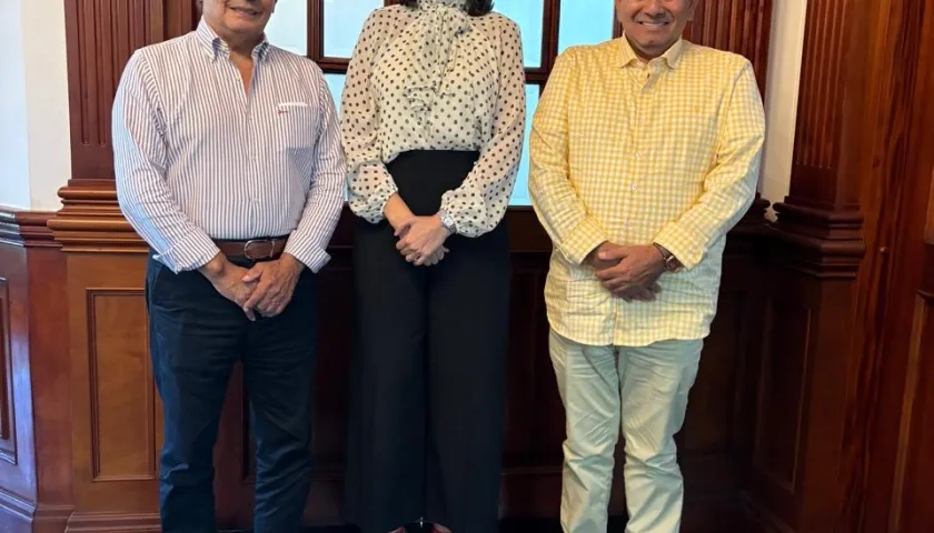 Mesa directiva de la Cámara de Comercio de Barranquilla