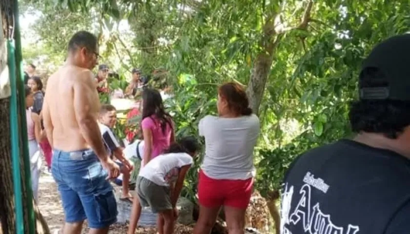 Arroyo San Blas, ubicado en el barrio Villa Aida de Malambo.