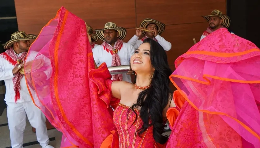 María Paula Amaya, Reina del Carnaval de Soledad 2026.
