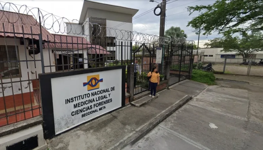 Dependencia de Medicina Legal Seccional Meta, en Villavicencio. 