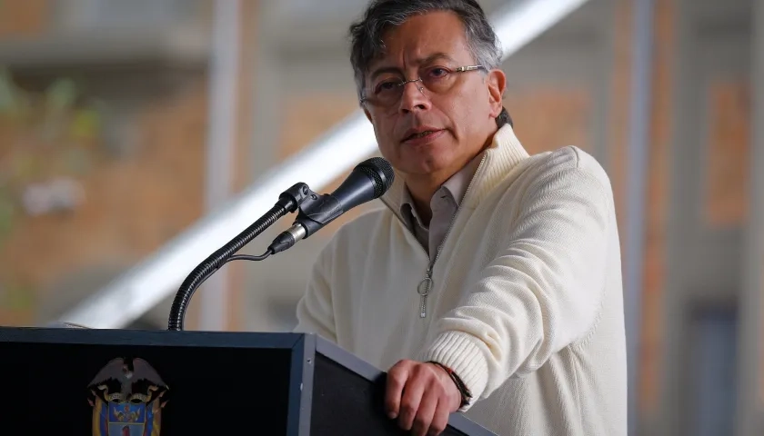 El Presidente de la República, Gustavo Petro.