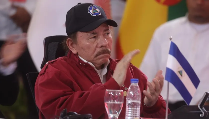 Presidente de Nicaragua, Daniel Ortega.