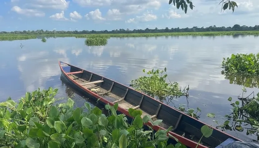 Río Magdalena, en jurisdicción del municipio de Sabanagrande.