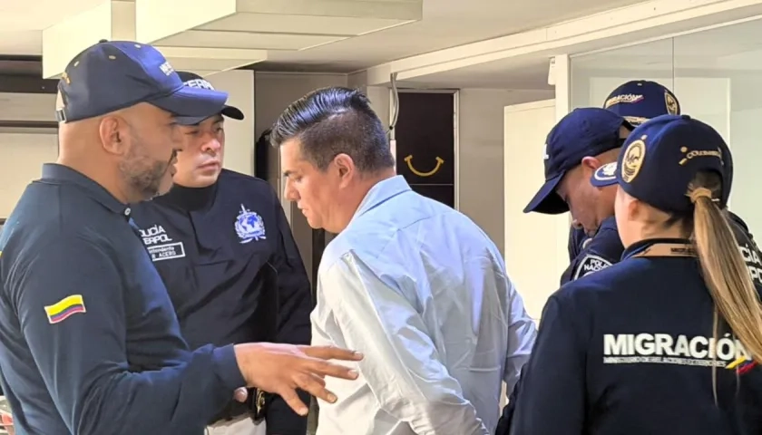 Rubén Antonio Wang Lara, el capturado.