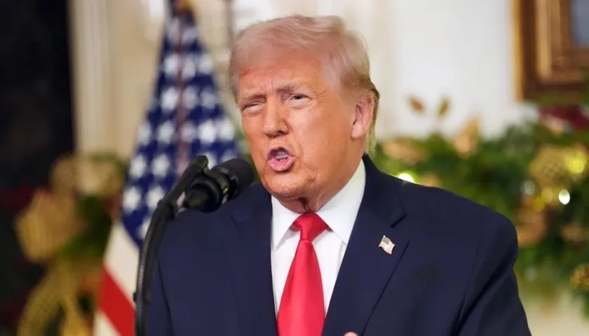 Donald Trump, Presidente de Estados Unidos. 