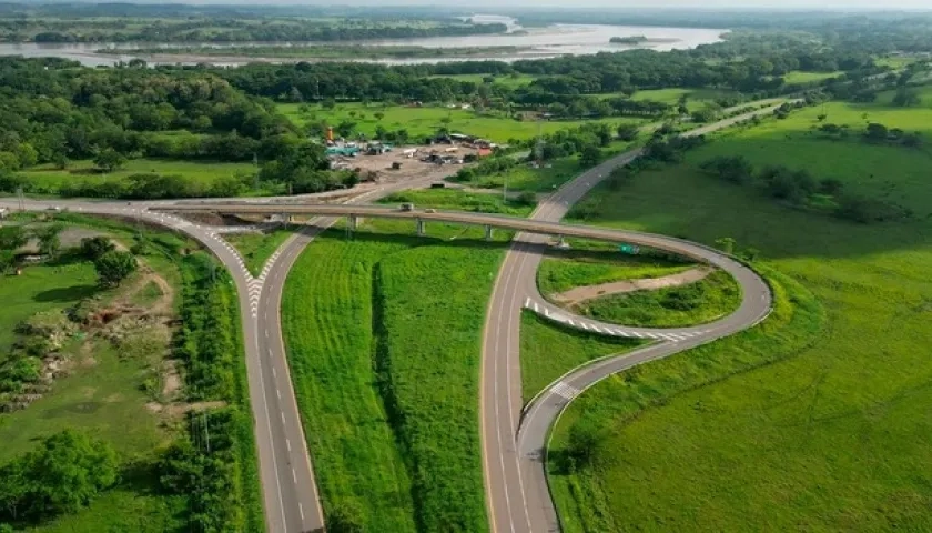 Imagen referencial de la Troncal del Magdalena.