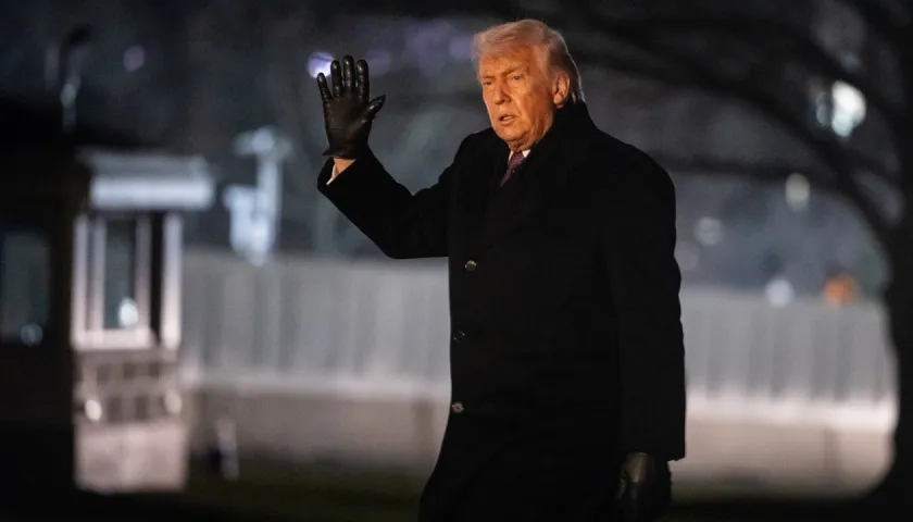 El presidente de Estados Unidos, Donald Trump.