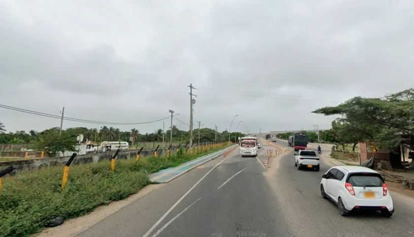 Vía Ciénaga - Barranquilla.