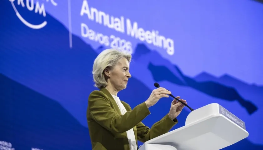 La presidenta de la Comisión Europea, Ursula von der Leyen.