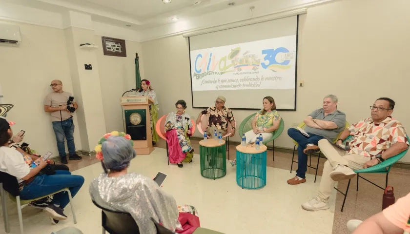 Imagen del conversatorio.