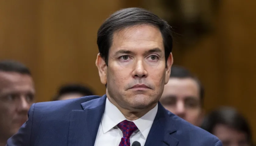 Marco Rubio, Secretario de Estado de Estados Unidos.