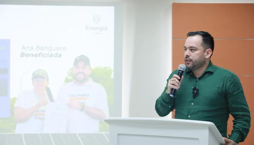 Edwin Palma, ministro de Minas y Energía. 