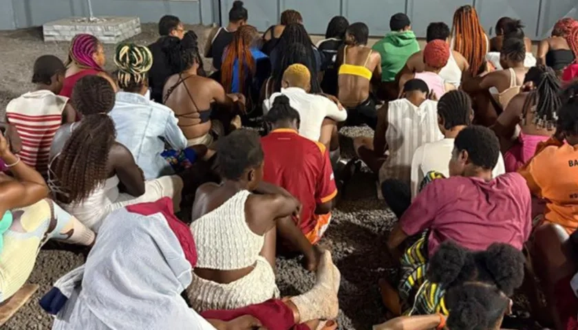 Operación contra inmigración ilegal y trata de personas