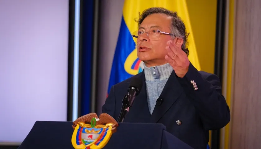 Gustavo Petro, presidente de Colombia.