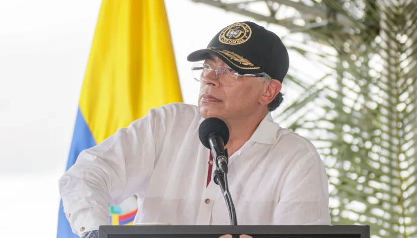 Presidente Gustavo Petro desde Nariño. 