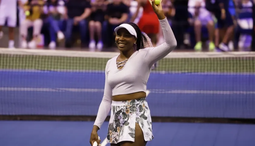 Venus Williams, tenista estadounidense, vuelve a Australia después de cinco años. 