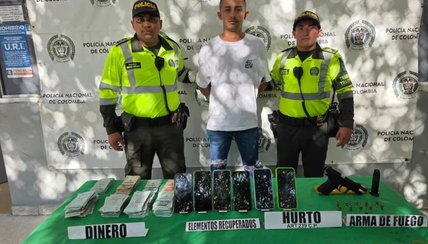 Capturan a hombre señalado de hurtar en casino