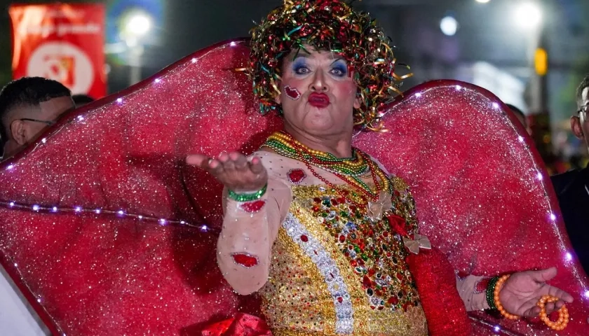 El Rey Momo Adolfo Maury.