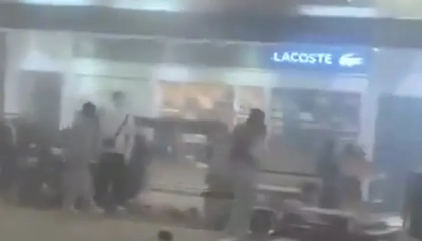Afectaciones en el aeropuerto tras el ataque iraní. 