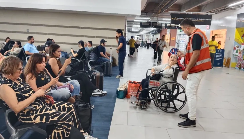 Aeropuerto Internacional Ernesto Cortissoz.