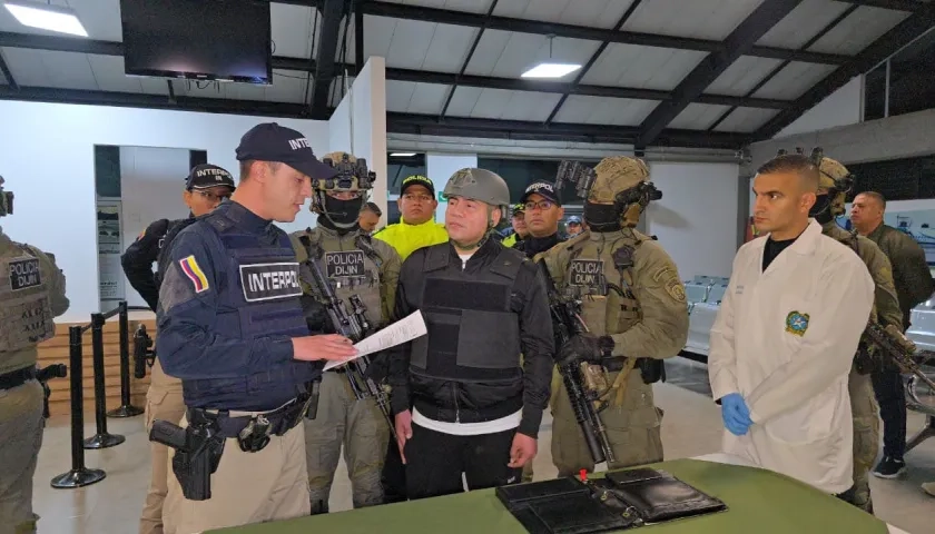 Andrés Felipe Marín Silva, alias 'Pipe Tuluá', fue extraditado a Estados Unidos.