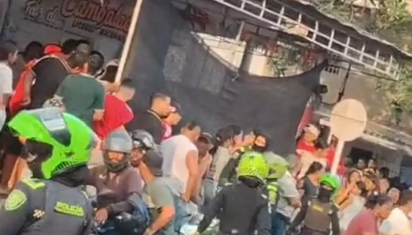 Ataque sicarial en el barrio Villa Muvdi.