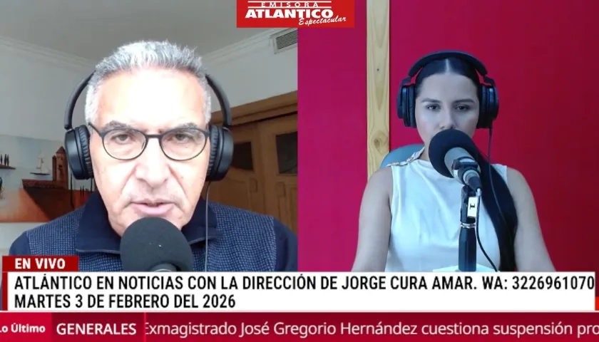 Transmisión de Atlántico en Noticias.