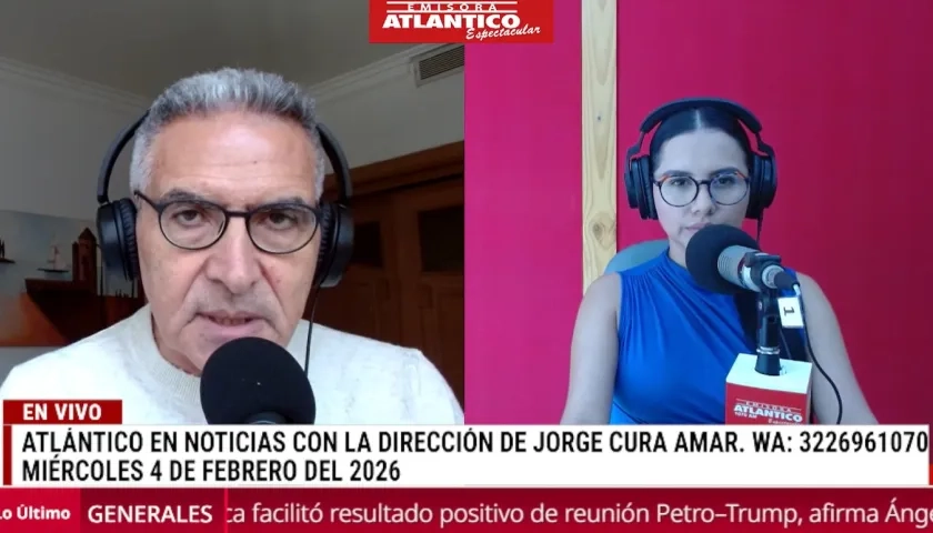 Transmisión de Atlántico en Noticias.
