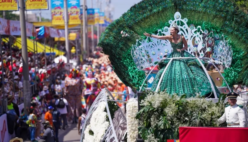 La Reina del Carnaval de Barranquilla, Michelle Char.