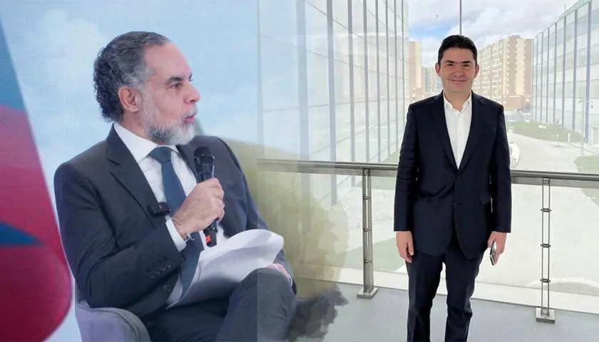 Armando Benedetti y Luis Felipe Henao.