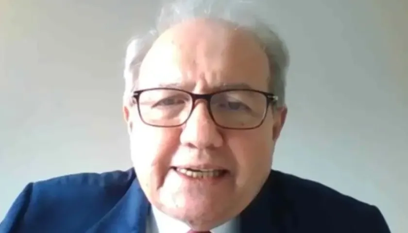 El exmagistrado José Leonidas Bustos Martínez.